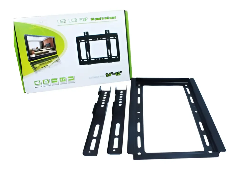 Suporte de TV fixo de 14 a 42 polegadas Vesa Led Lcd Black Color