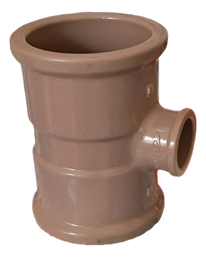Te Redução Soldável Marrom 60x25mm Amanco