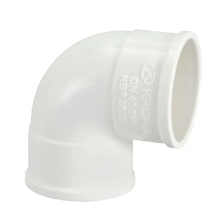 Joelho 90° Secundário Para Esgoto - DN 40mm Krona