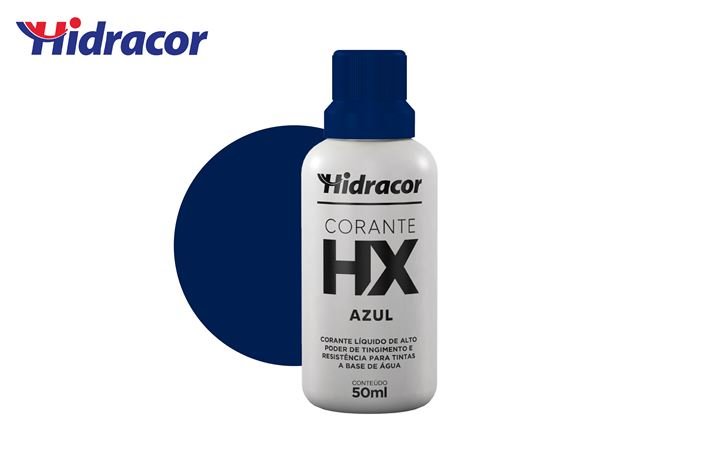 CORANTE LIQUIDO AZUL 50ML - HIDRACOR
