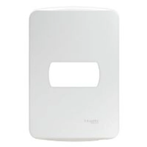 Placa Miluz Branca 4X2 1 Posto