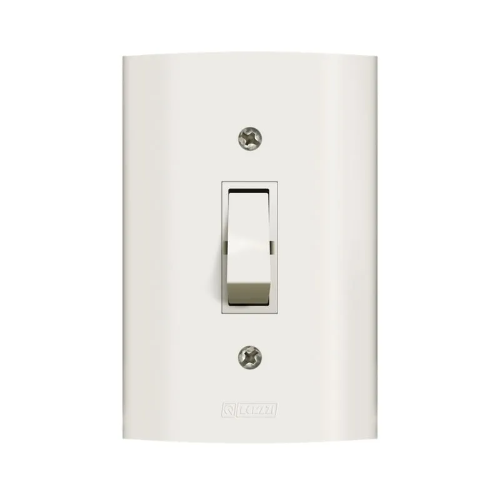 Interruptor Romazi Dunas Simples 1Seção 10A 250V Branco