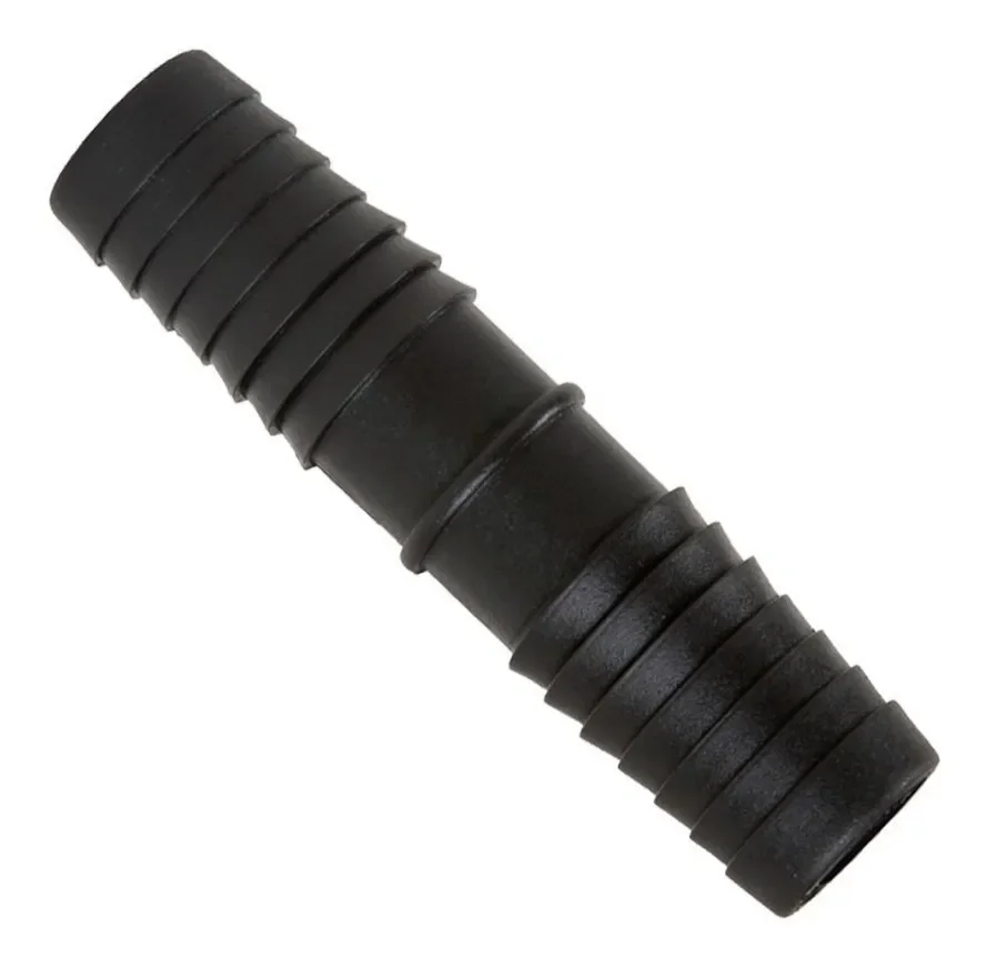 União Emenda Interna Pvc Preto 1/2'' Polietileno