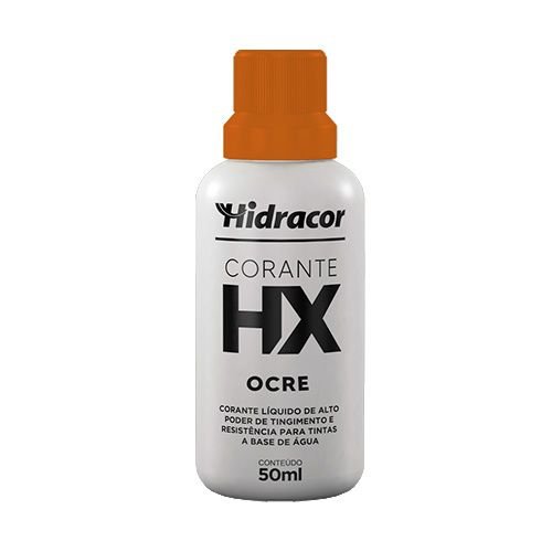 CORANTE 50ML OCRE HIDRACOR