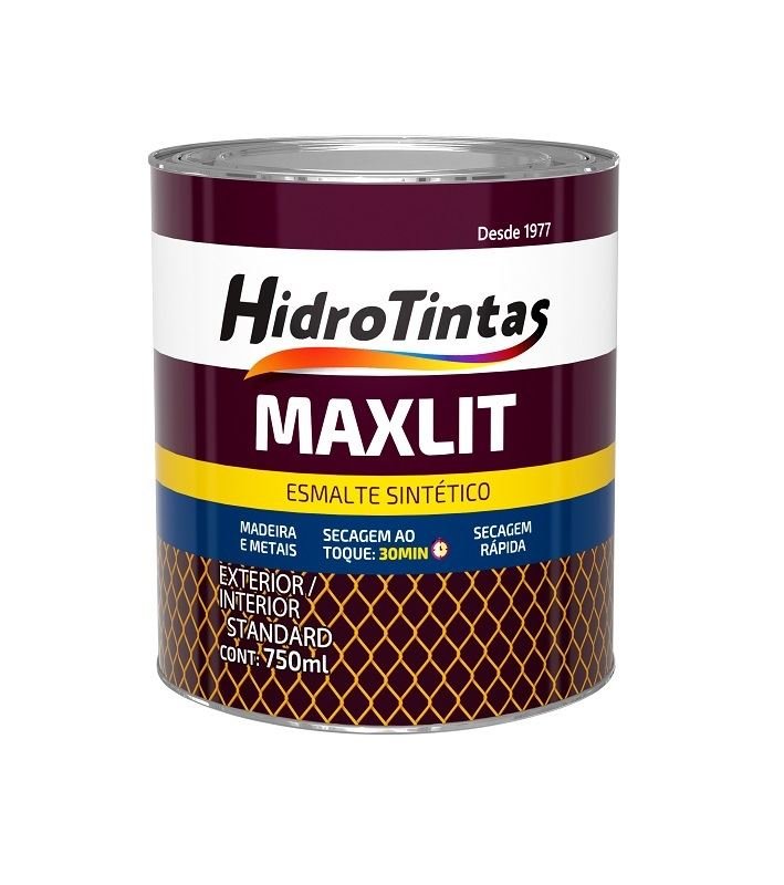 TINTA MAXILIT ESM SINT 750ML PRETO