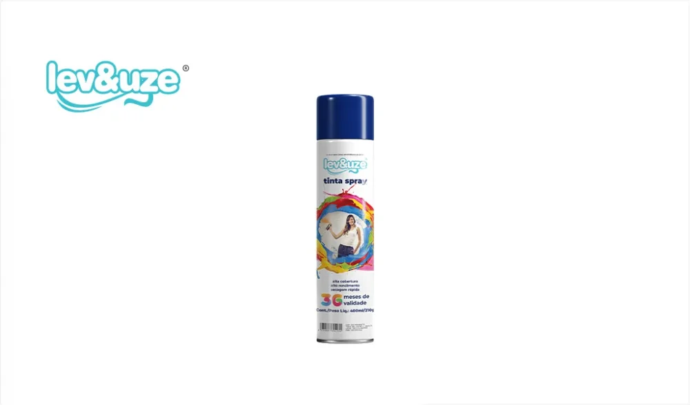 SPRAY LEV&UZE U.GERAL AZ ESCURO 400ML