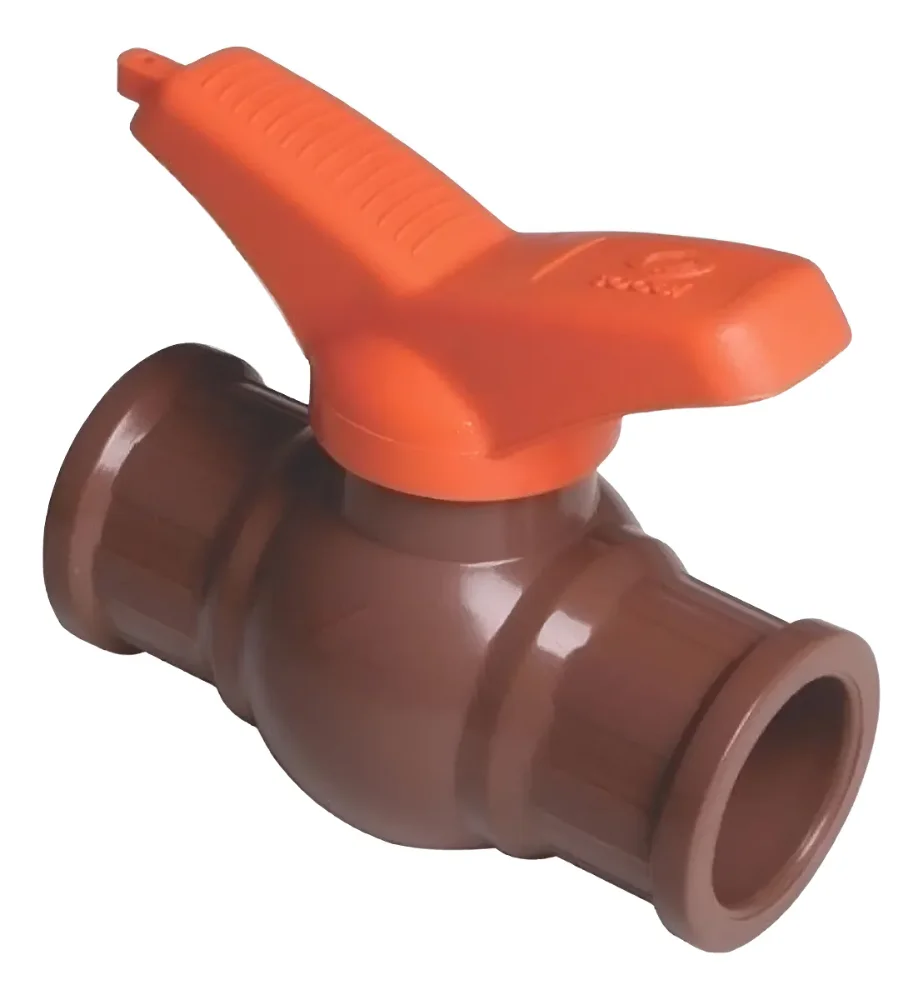 Registro Esfera Soldável 3/4" 25mm PVC Volante Borboleta