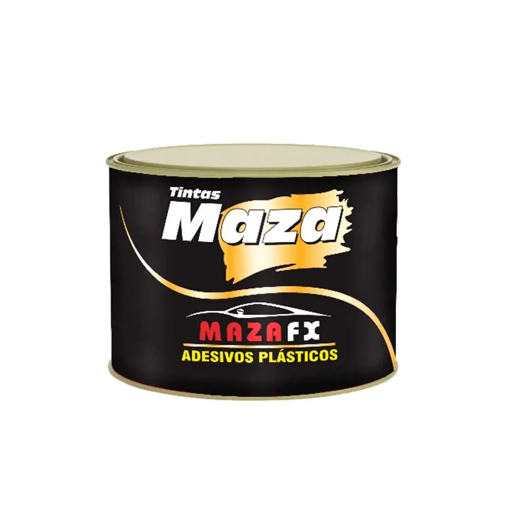 Adesivo plástico 400g cinza Maza