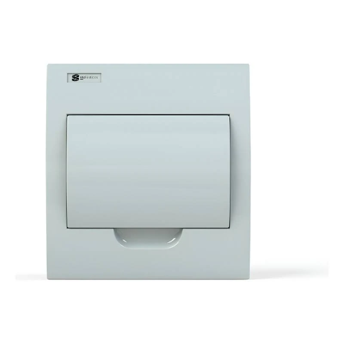 Quadro caixa de Distribuição para 6 dsij. DIN tampa branca de embutir2