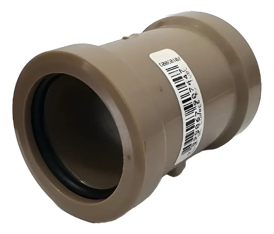 Luva de Correr Soldável PVC Marrom 32 mm - Tigre