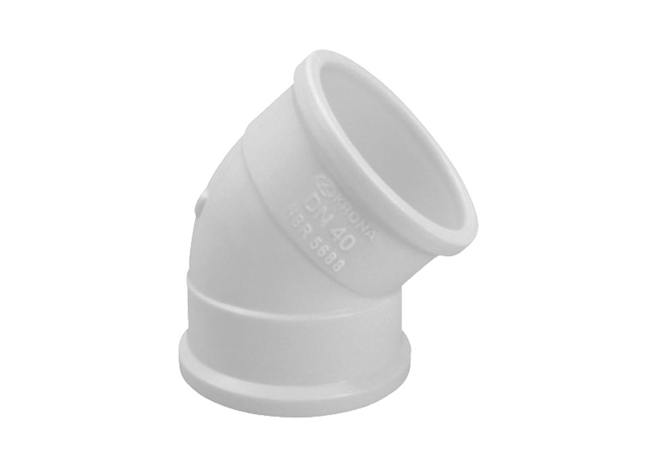 Joelho 45° PVC para Esgoto 40mm