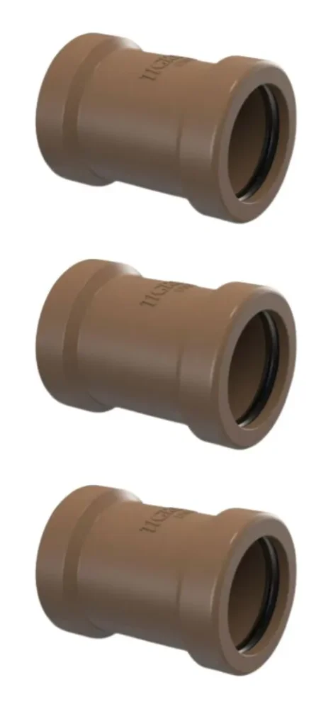 Luva De Correr  20mm 1/2  Marrom Tigre
