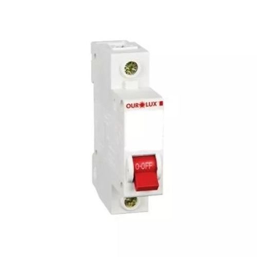 DISJUNTOR DIN BRANCO UNIPOLAR C 16A OUROLUX
