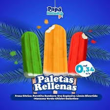 PALETA CITRICA RELLENA