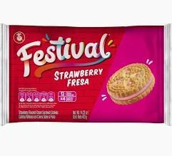 GALLETAS FESTIVAL FRESA