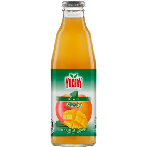 JUGO YUKERY NARANJA 250 ML ENVASE DE VIDRIO