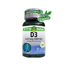 D3 125 MCG (5000 UI) X 60 TABLETAS