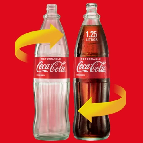 COCA-COLA RETORNABLE 1.25 LITROS