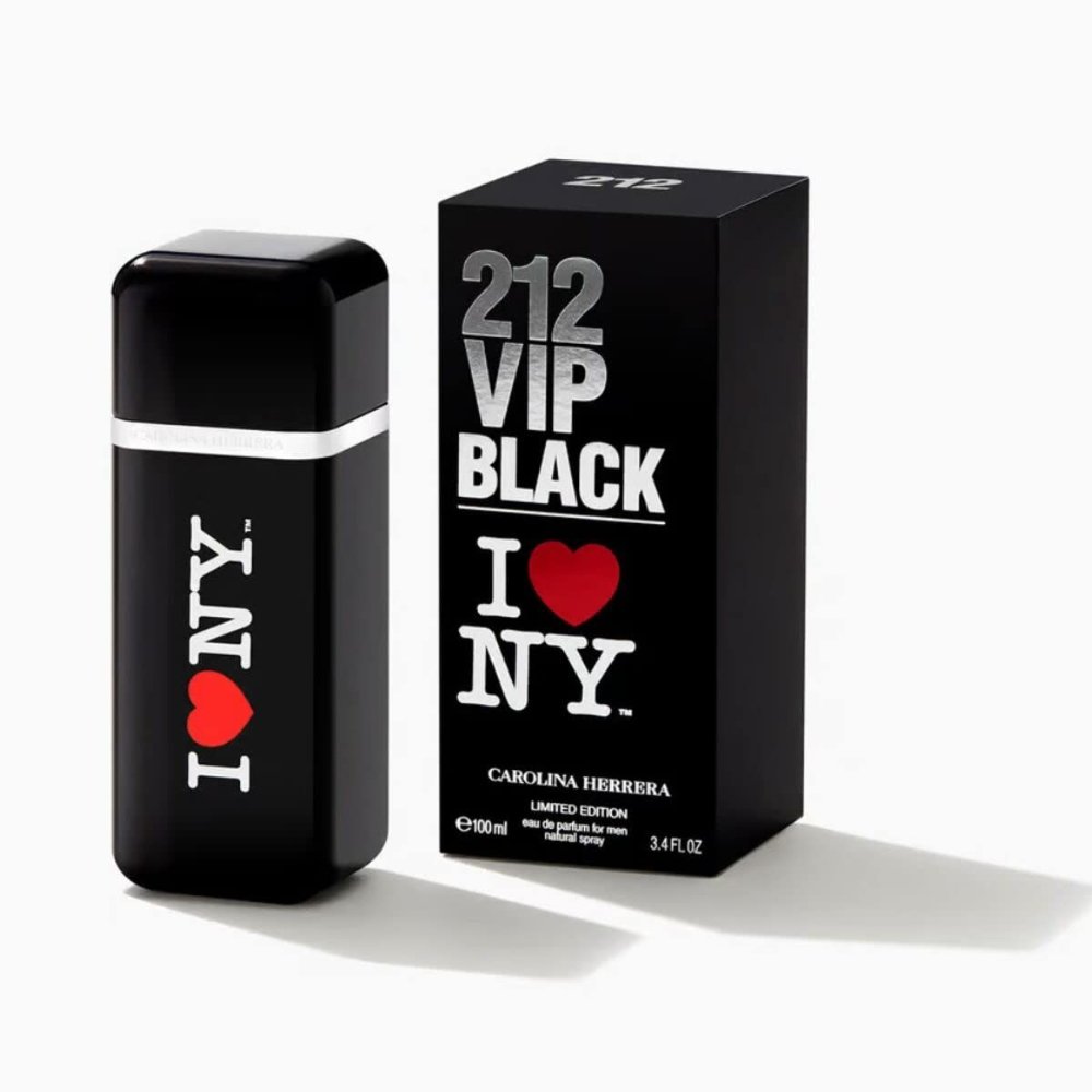 212 VIP BLACK I LOVE NY 100 ML - CAROLINA HERRERA