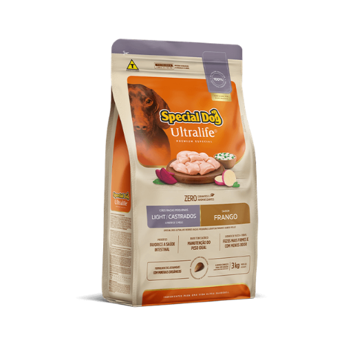 Special Dog Ultralife - Light/Castrados - Raças Pequenas