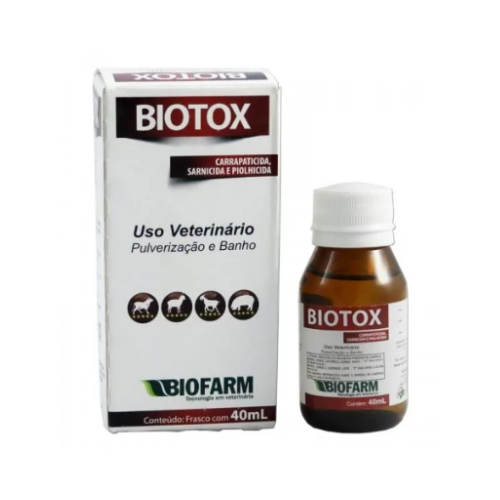 Biotox - Carrapaticida / Sarnicida / Piolhicida - 40ml