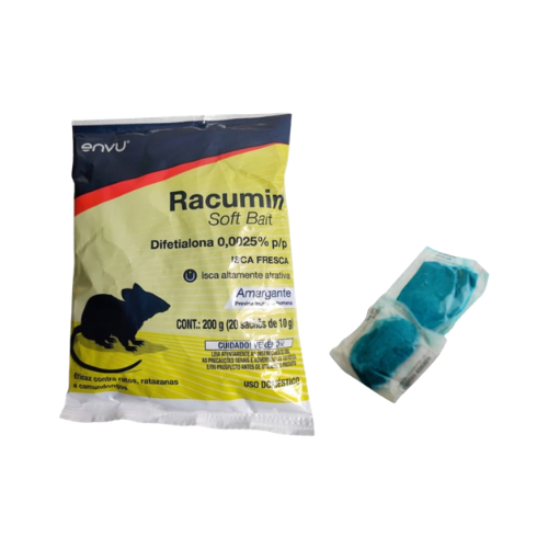 Racumin Soft Bait - 200g (20 sachês de 10g)