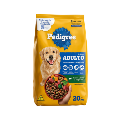 Pedigree - Raças Médias e Grandes - Carne e Frango