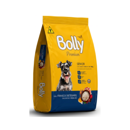 Bolly Premium - Sênior - Raças Pequenas e Médias - Frango e Beterraba