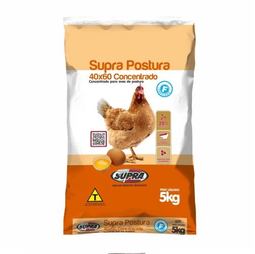 Supra Postura 40x60 Concentrado - Supra