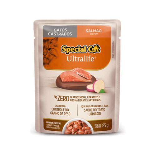Sachê - Special Cat Ultralife - Castrados - Salmão