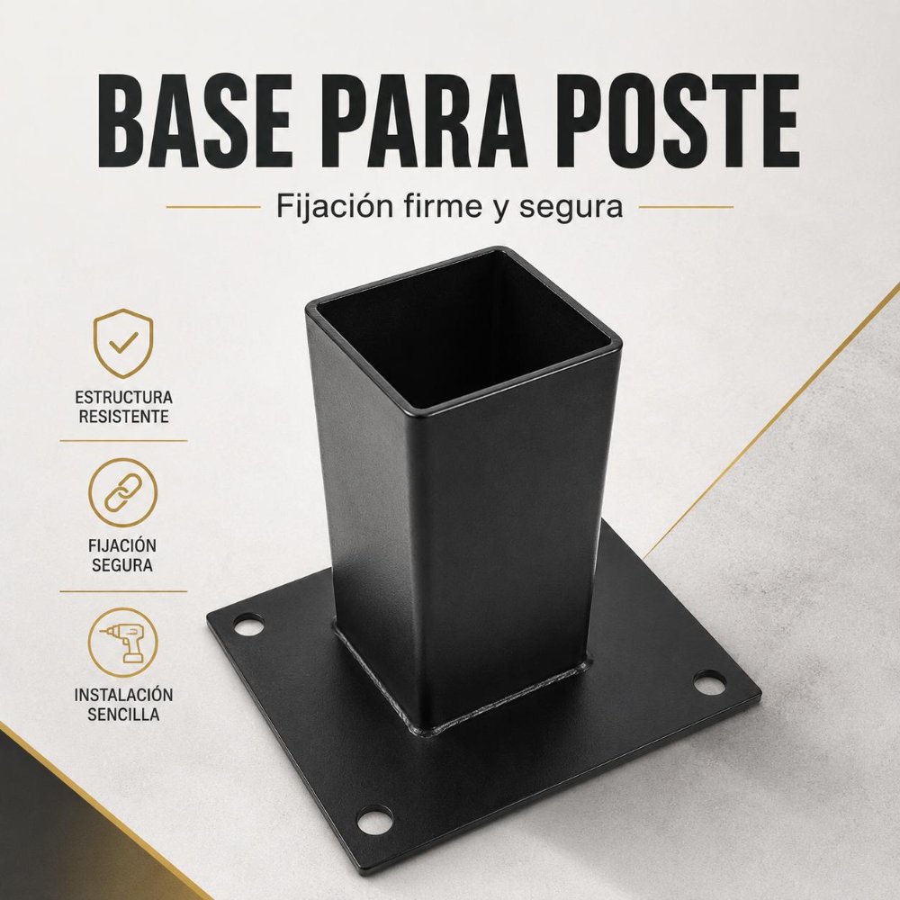 BASE PARA POSTE
