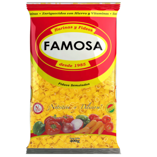 FIDEO FAMOSA SURTIDO DE 8kg