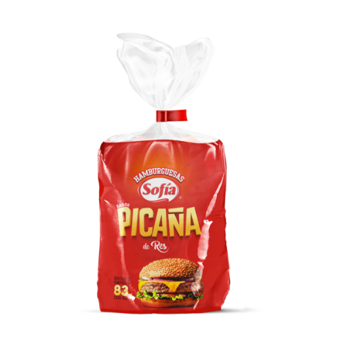 HAMBURGUESA PICAÑA EN TUBO SOFIA
