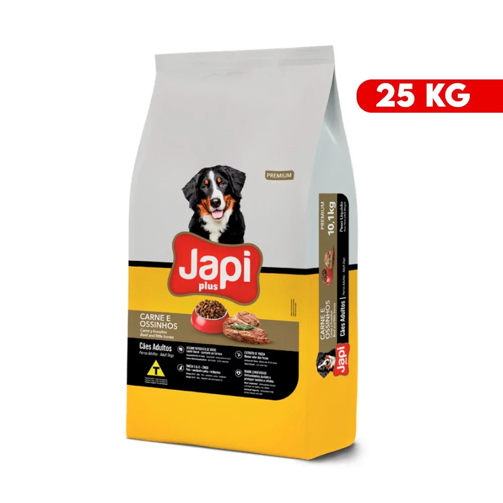 JAPI P/PERRO PLUS CARNE BOLSA DE 25kg