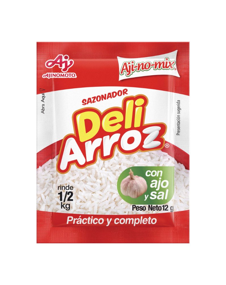 DELI ARROZ CAJA AJINOMOTO COMPLETA 10 PAQ