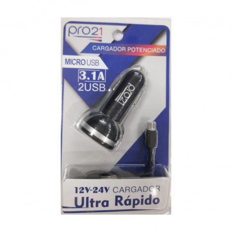 Cargador de auto PRO21 V8