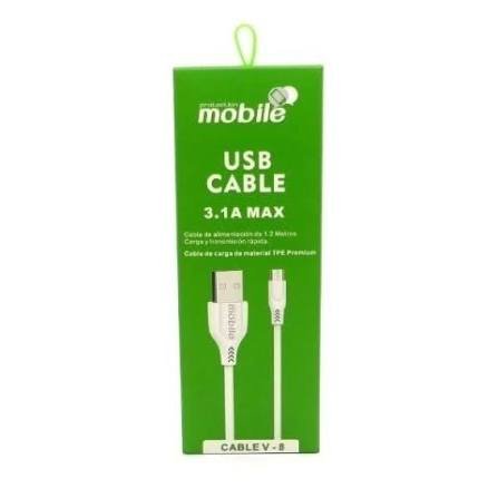 Cable Usb a V8 Mobile 3.1A