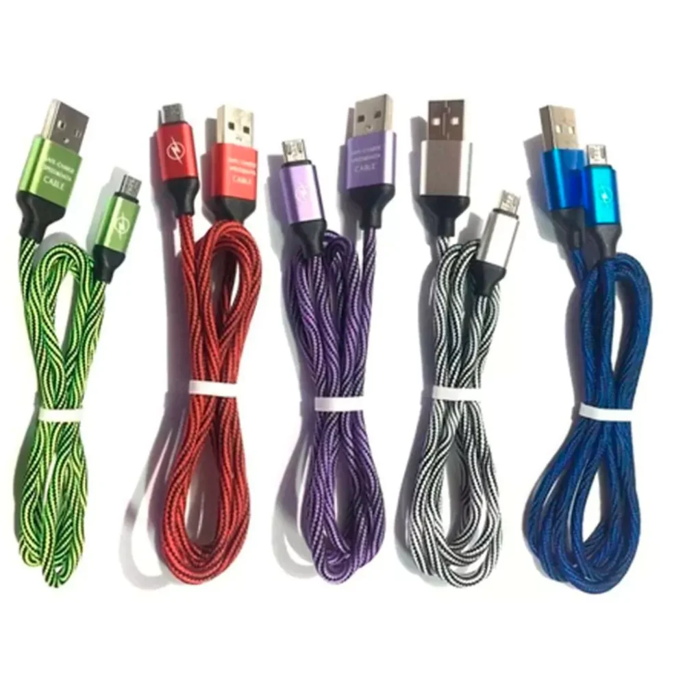 Cable usb V8 colores surtidos