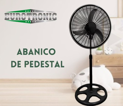 ABANICO DE PEDESTAL EUROTRONIC