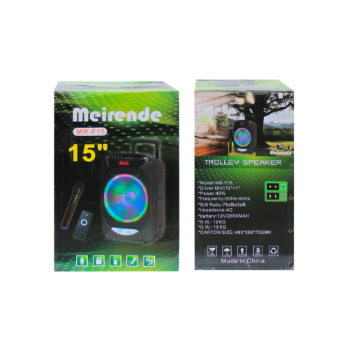 BOCINA MEIRENDE DE 15 PULGADAS MK-F15
