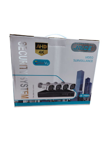 Set de 4 Cámaras de Seguridad HD