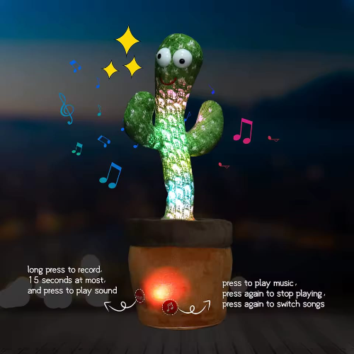 Cactus Parlante y Cantante para Niños!