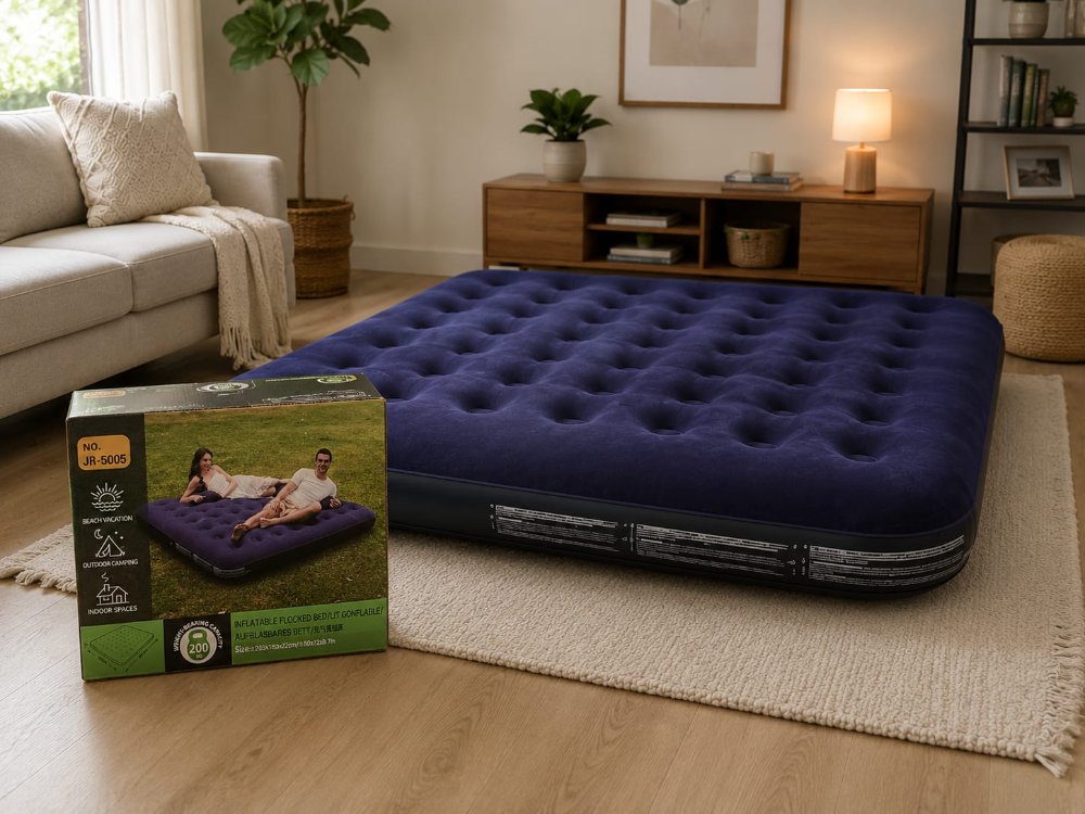 Colchón Inflable Flocado King-3P  WT92-038