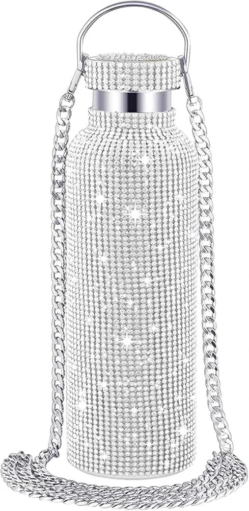 Botella Termo de Acero Inoxidable con Brillantes   HG-LXC5