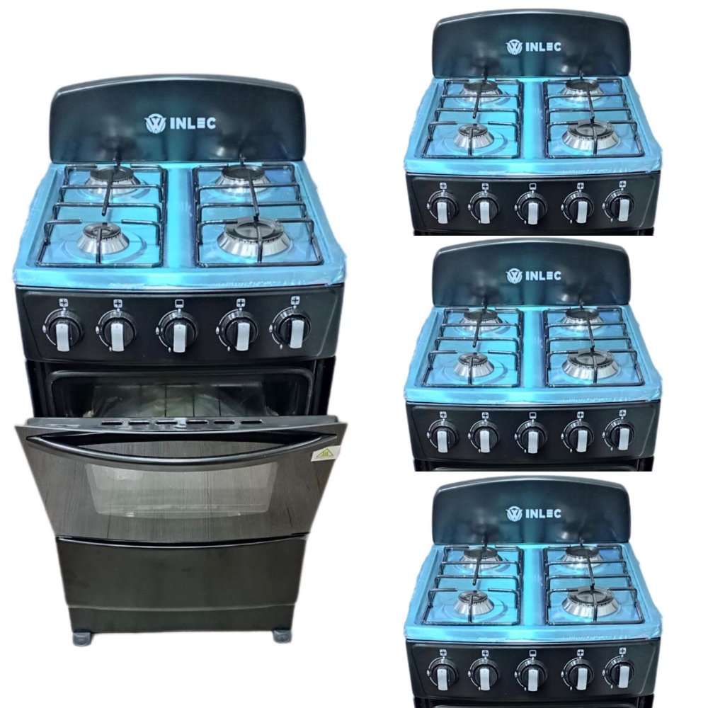 Estufa de 4 Hornillas con Horno – 20  TS-05