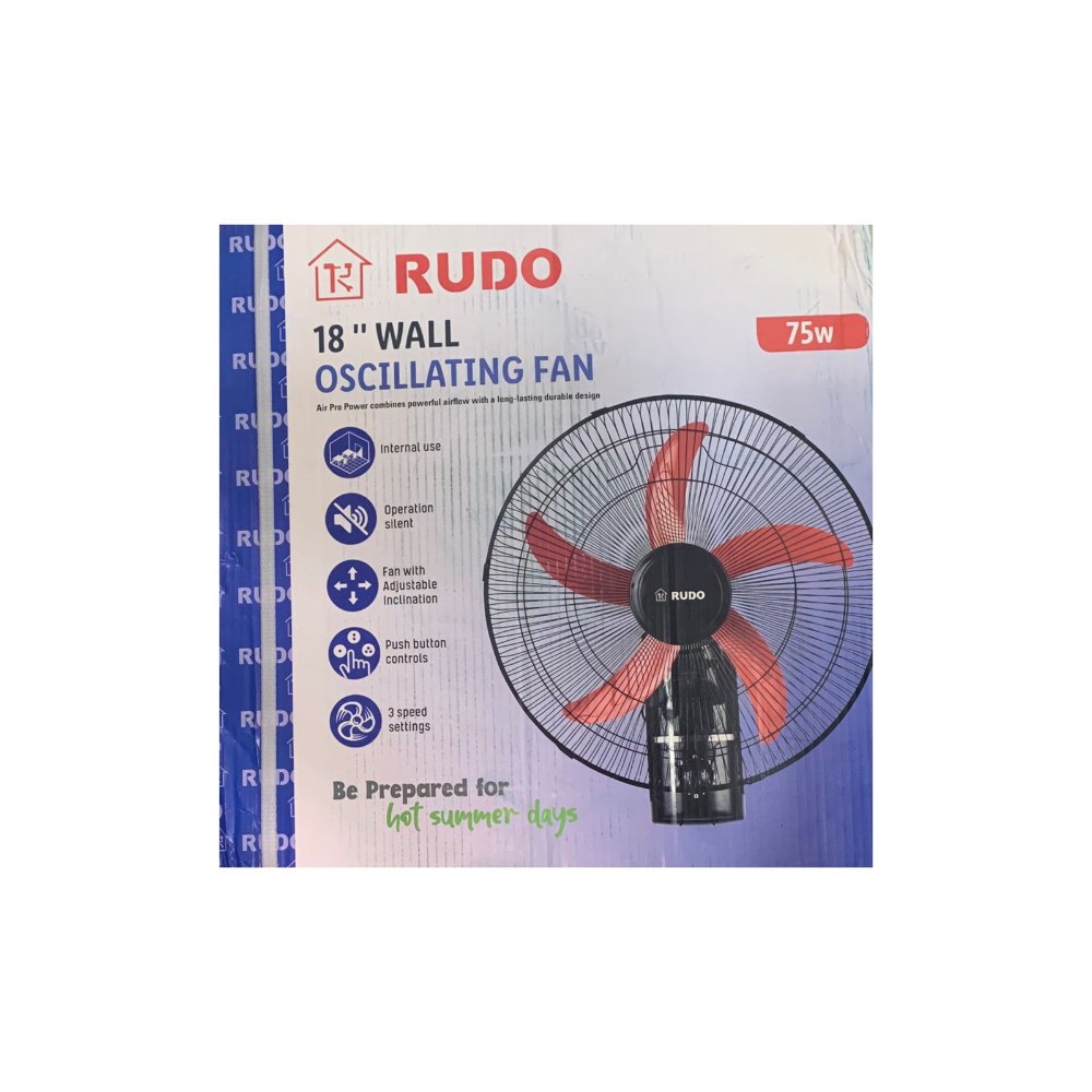 Abanico de Pared *RUDO* 18"  HS-E-BS2