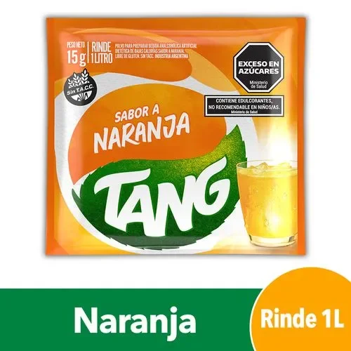 TANG NARANJA SOBRE