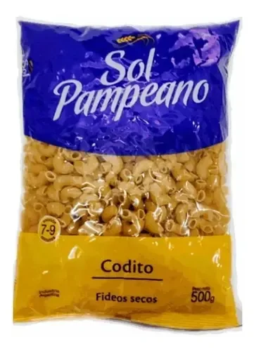 SOL PAMPEANO FIDEO CODITOS X500