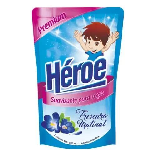 SUAVIZANTE LIQUIDO HEROE 800ML FRESCURA MATINAL