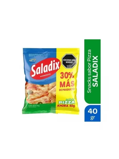SALADIX SABOR PIZZA X 40g